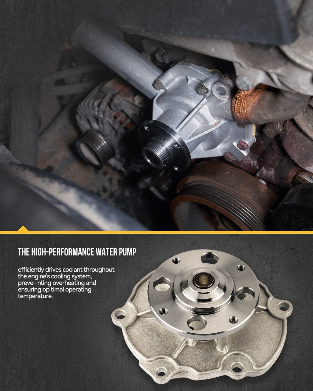 Water Pumps for Cadillac Escalade Chevrolet Tahoe GMC Yukon (2015–2020)