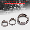 7'' Headlight Trim Ring & 4.5'' Fog Light Trim Ring for Harley FLD (2012–2016)