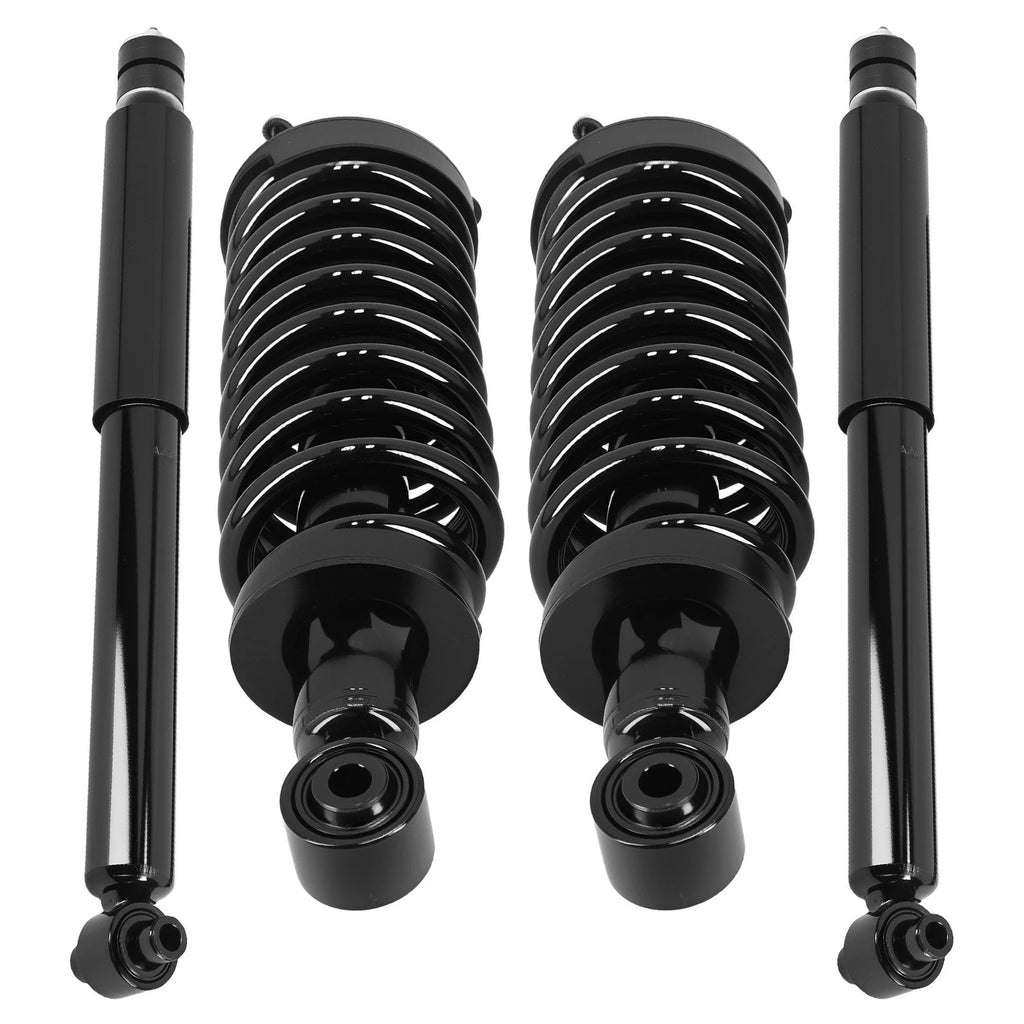 Set of 2 Rear Front Struts w/ Coil Springs for Lincoln Town Car (2003–2011)