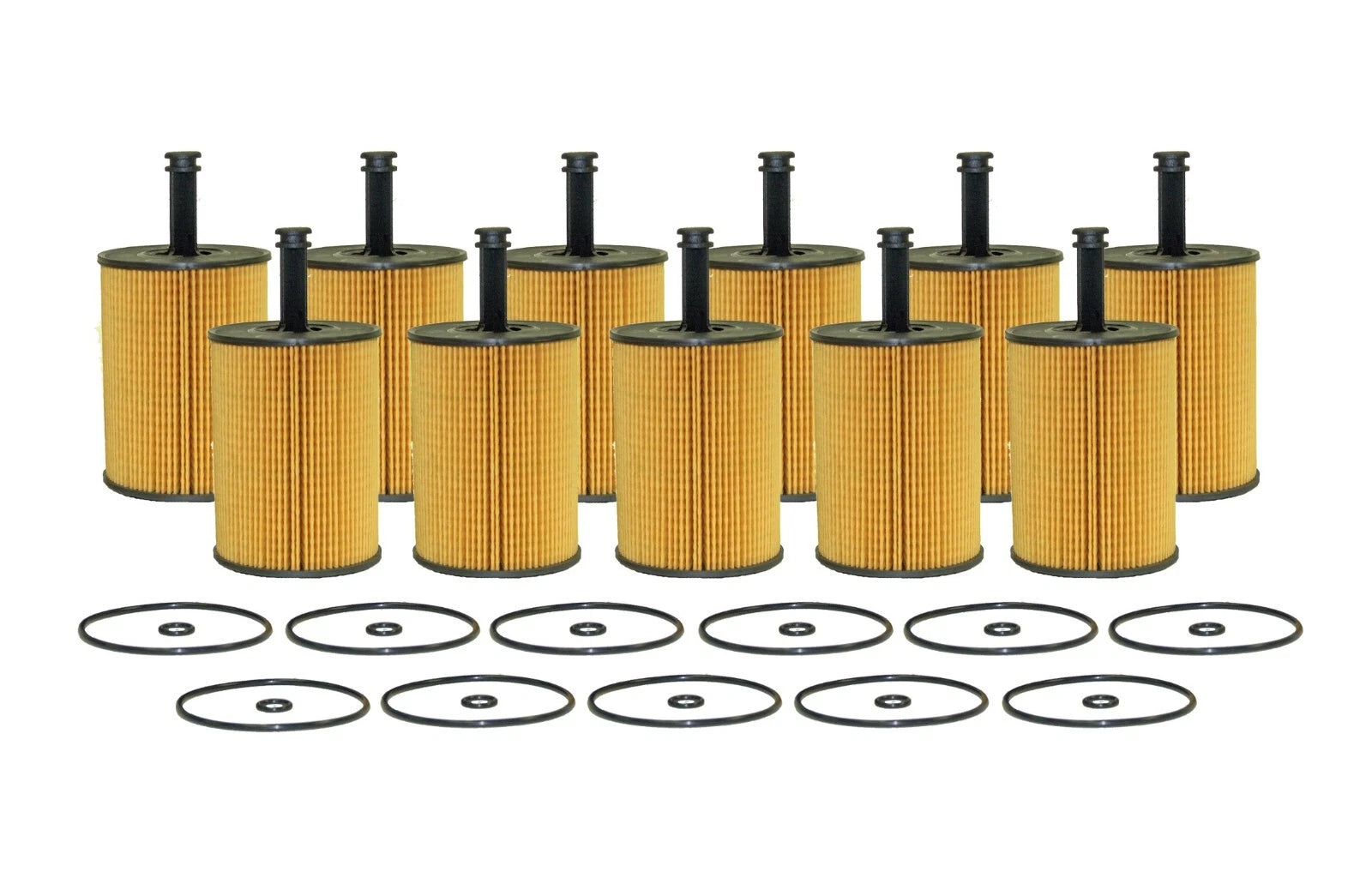 Set of 11 Engine Oil Filters for Audi A3 TT Quattro, VW Beetle, Golf, Passat, CC, R32
