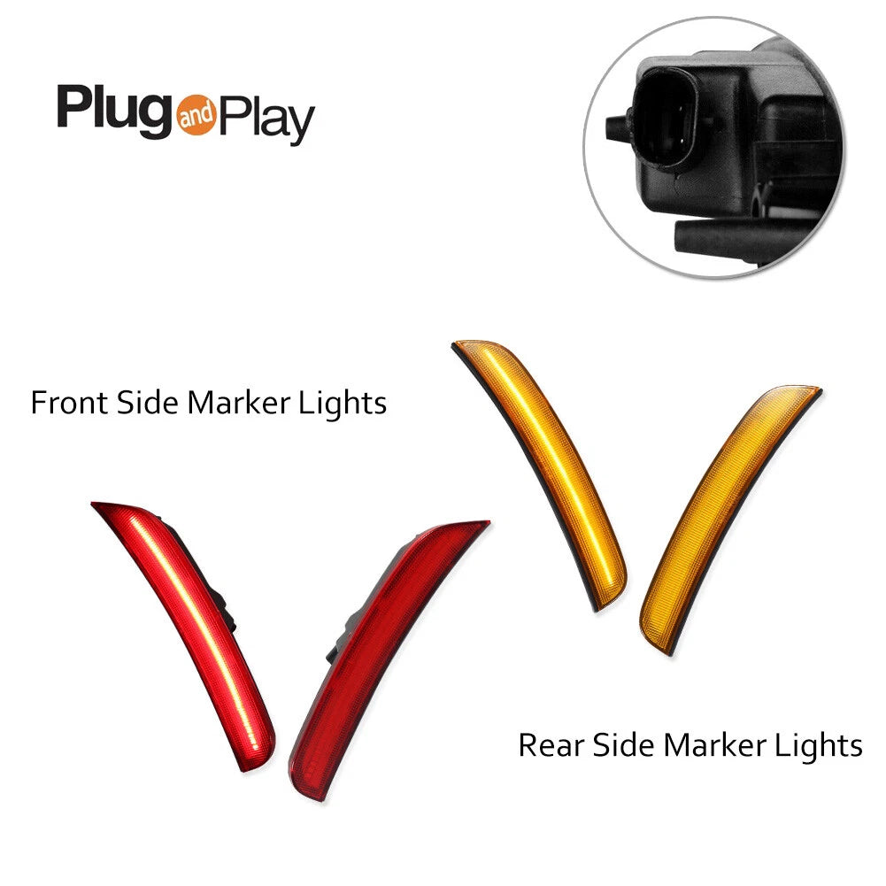 LED Side Marker Light Lamps for Chrysler 300 (2015–2023)