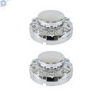 2X Rear Wheel Center Cap Hub Cap for Ram 4500 5500 (2019–2020) Chrome