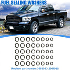 Set of 1 Car Fuel Sealing Washers No. 3963988/3963983 for Dodge 12V 24V 5.9L 6.7L