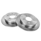 Set of 2 Rear Disc Brake Rotors & Ceramic Pads for Chevy Impala (2000–2005)