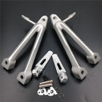 Foot Peg for Suzuki GSXR600 GSXR750 (2006–2007) Silver Rear Passenger Bracket