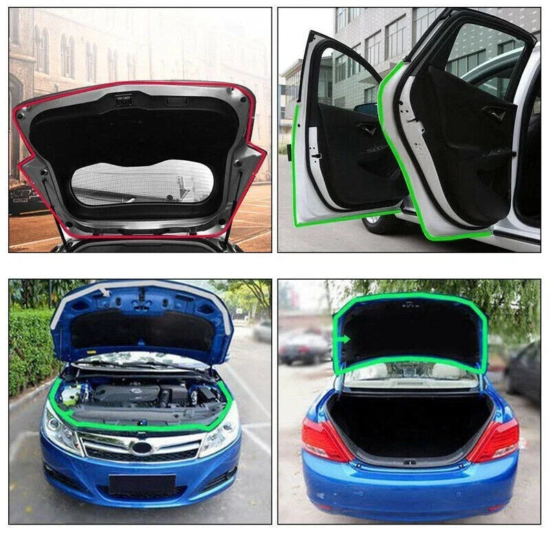 Flexible D Shape Car Door Weather Strip for All Weather Conditions