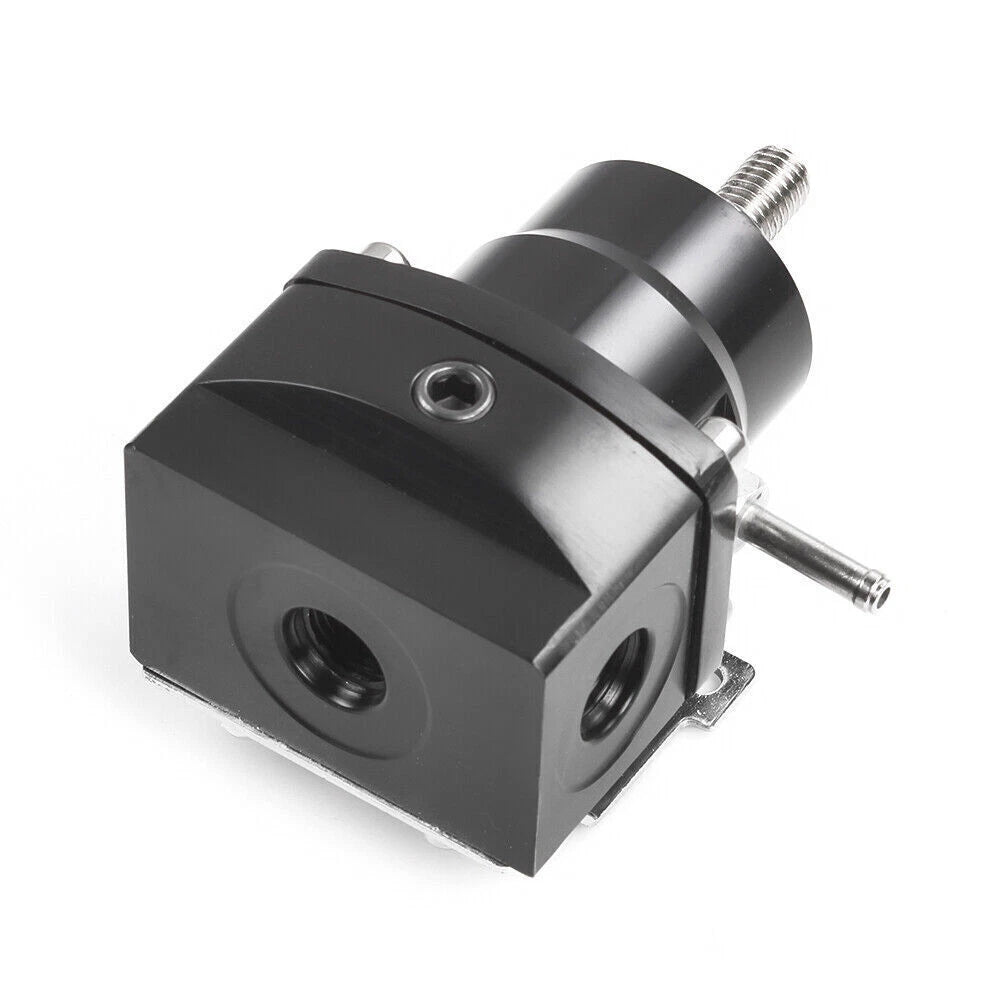 Adjustable Fuel Pressure Regulator Kit with Gauge for Racing Vehicles