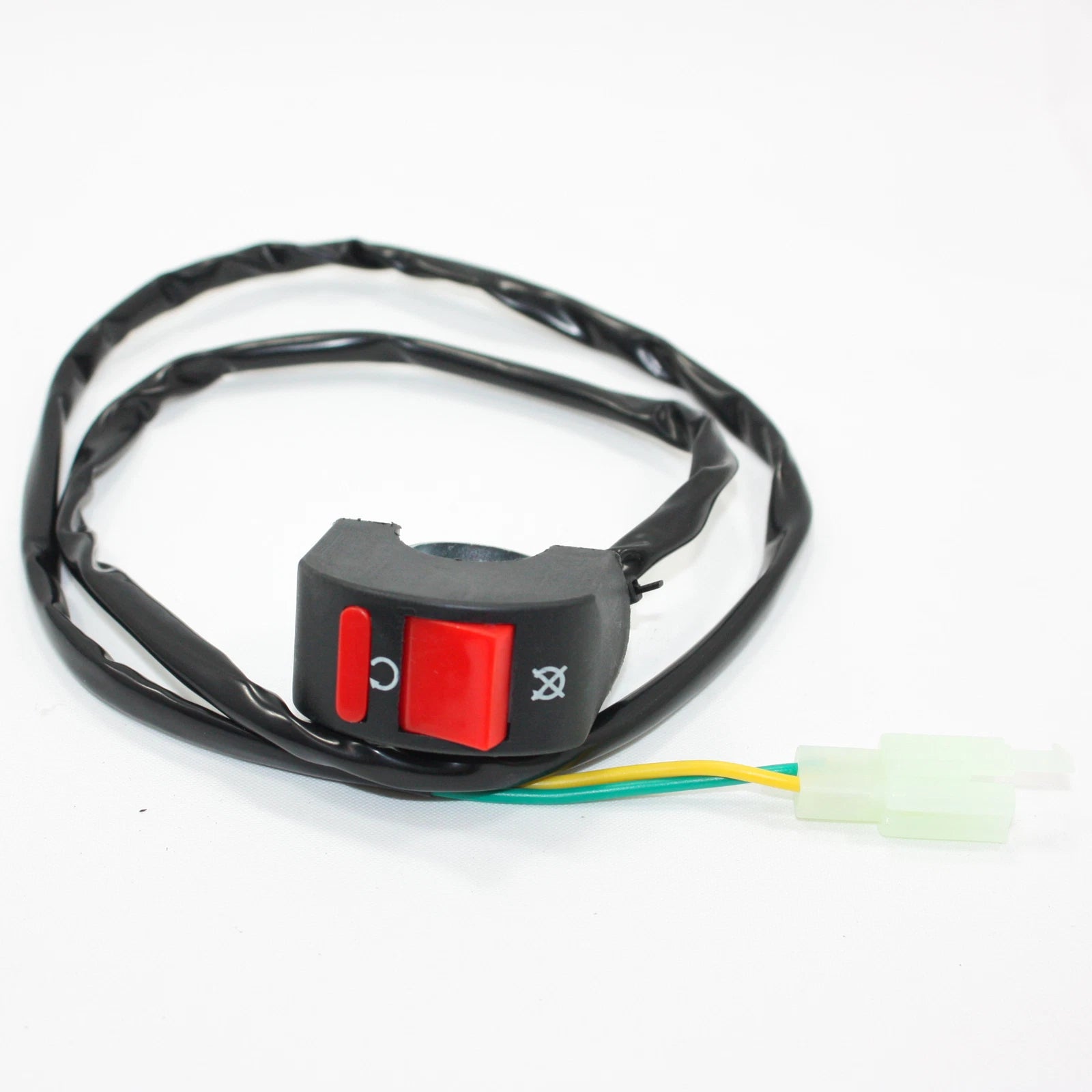 2 Pin Male Ignition Cutoff Kill Switch for 50cc 110cc 125cc PIT Quad ATV (N/A)