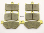Front & Rear Brake Pads for Yamaha XV 1700 Road Star Midnight Warrior (2002–2009)