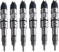 6X Fuel Injector 0445120074 0 445 120 074 for Volvo D7E240 D7E280 D7E320 (2000–2023)