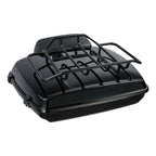 Black Razor Trunk Backrest Luggage Rack for Harley Touring Road Glide (2014–2023)