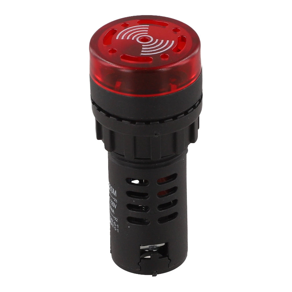 Sound and Optical Buzzer with High Brightness Light for