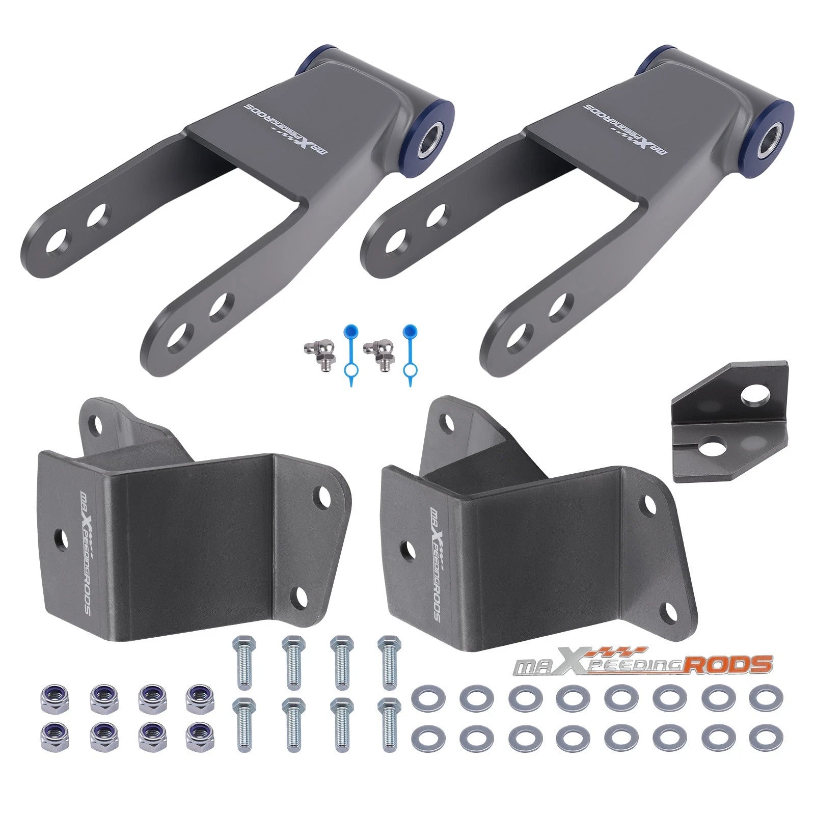 3" Rear Suspension Drop Kit for GMC Sierra C1500 2WD (1988–1998)