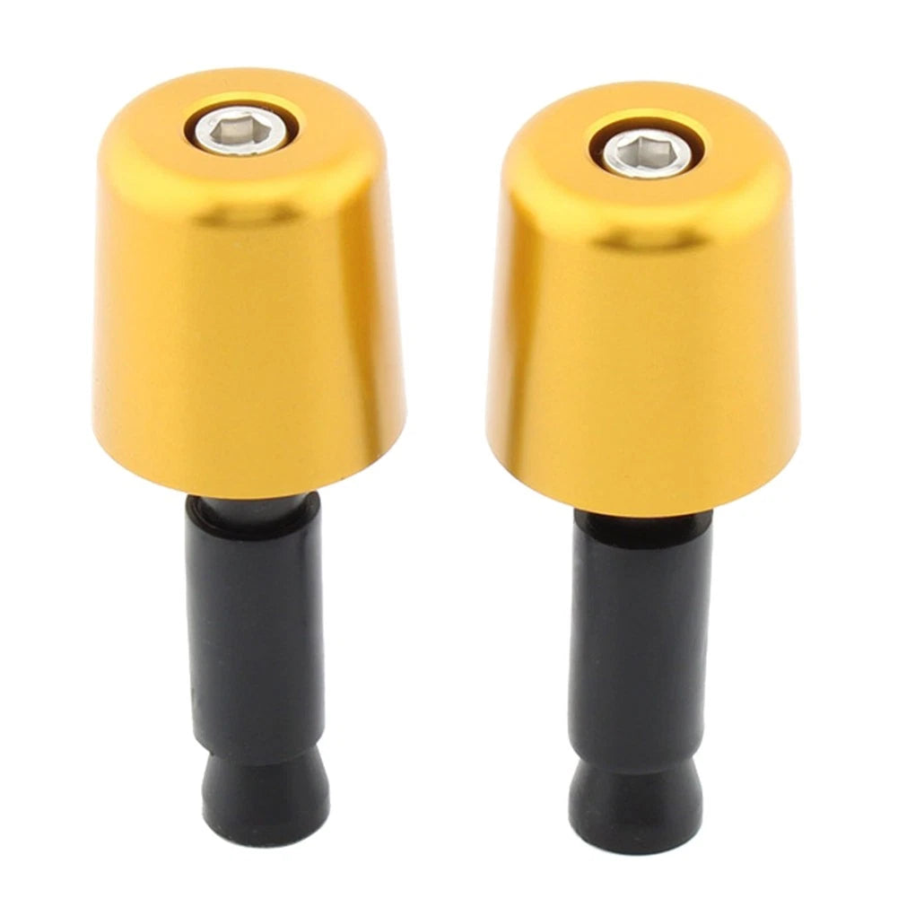 1.5in Handlebar Hand Grips for Universal Motorcycle (All Models) - Gold