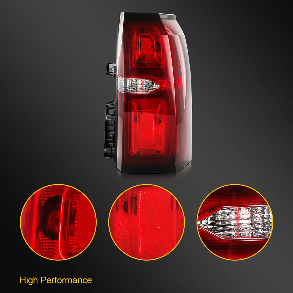 Right Side Taillight Assembly for Chevrolet Suburban/Tahoe (2015–2020)