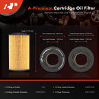 Set of 4 Engine Oil Filters for Hyundai Sonata (2006–2010) Kia Sorento (2007–2009)