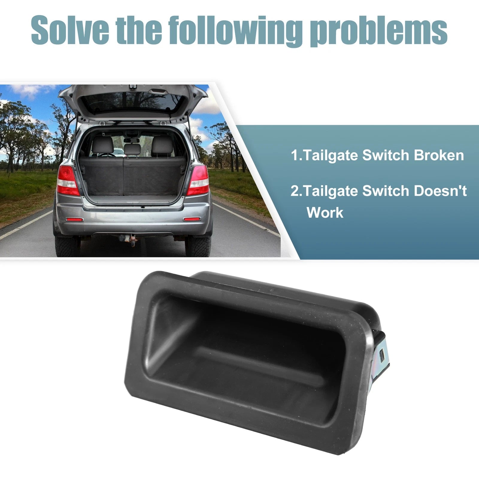 Rear Trunk Tailgate Switch for Kia Forte EX SX (2014–2018) 81260-1M500