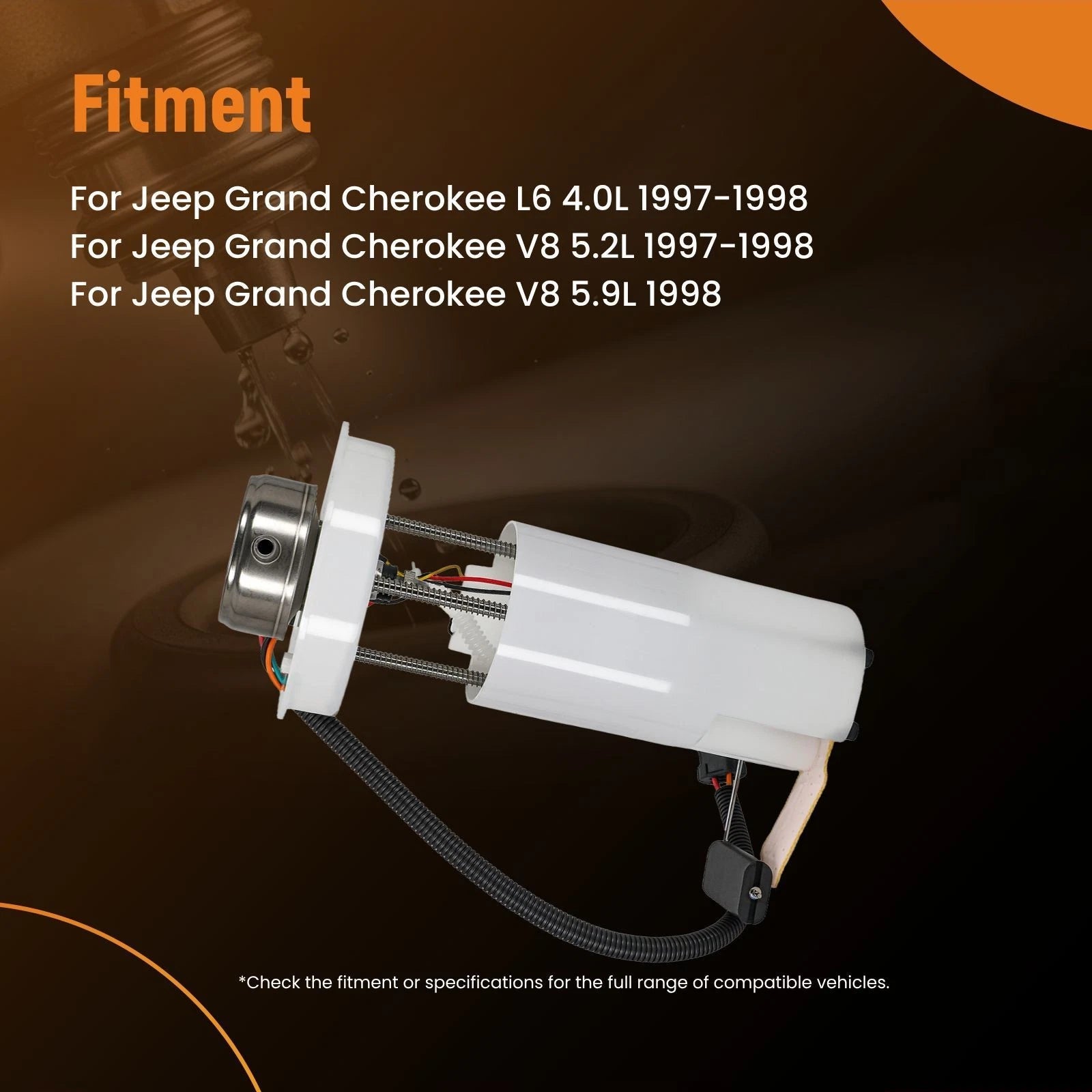 Fuel Pump Module for Jeep Grand Cherokee ZJ (1997–1998)