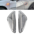 ABS Dynamic LED Side Marker Turn Signal Lights for BMW F25 E70 E71 E72 E70 (2010-2017)