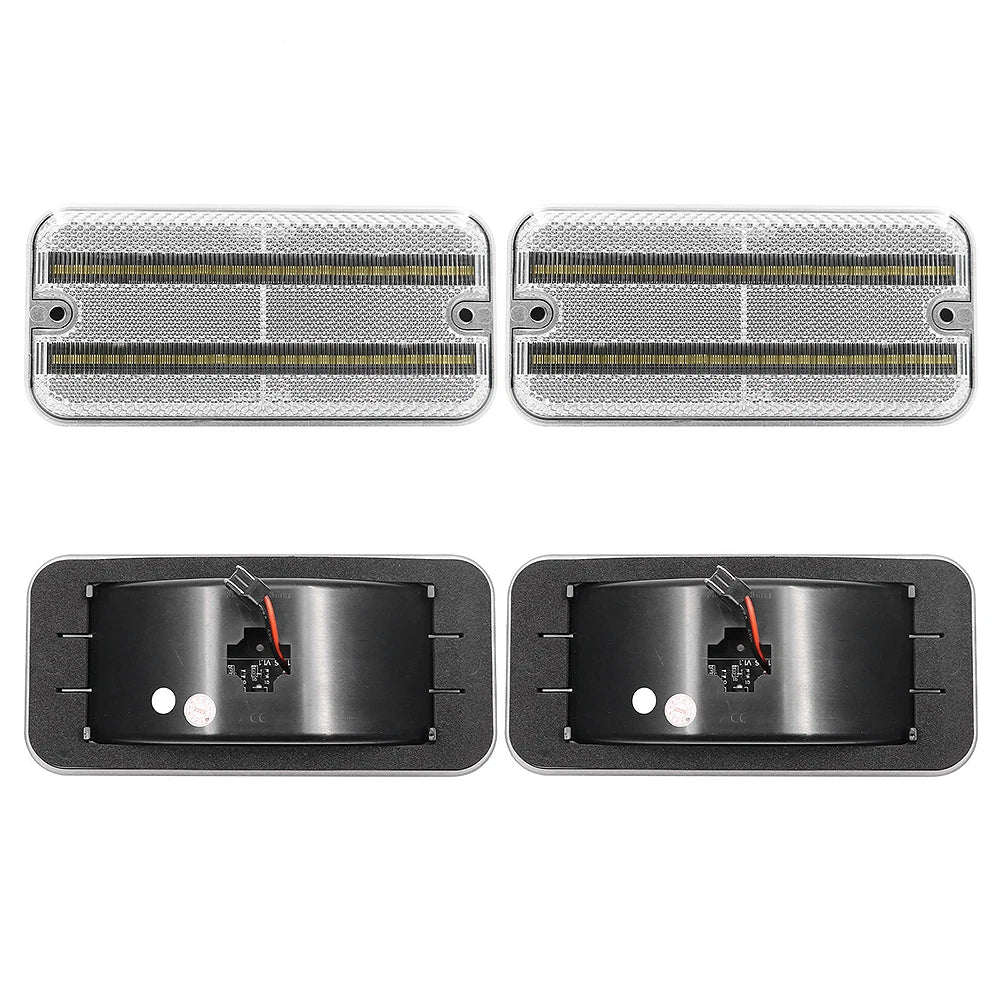 LED Side Marker Light Lamp for Chevy G10 G20 GMC G1500 G2500 Van P30 P3500 (1985–1995)