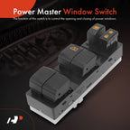 Front Left Power Window Switch for Nissan Rogue (2010-2013)