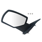 Driver Side Mirror for Chevy Silverado Sierra (2014–2019) - Textured Black Manual Fold