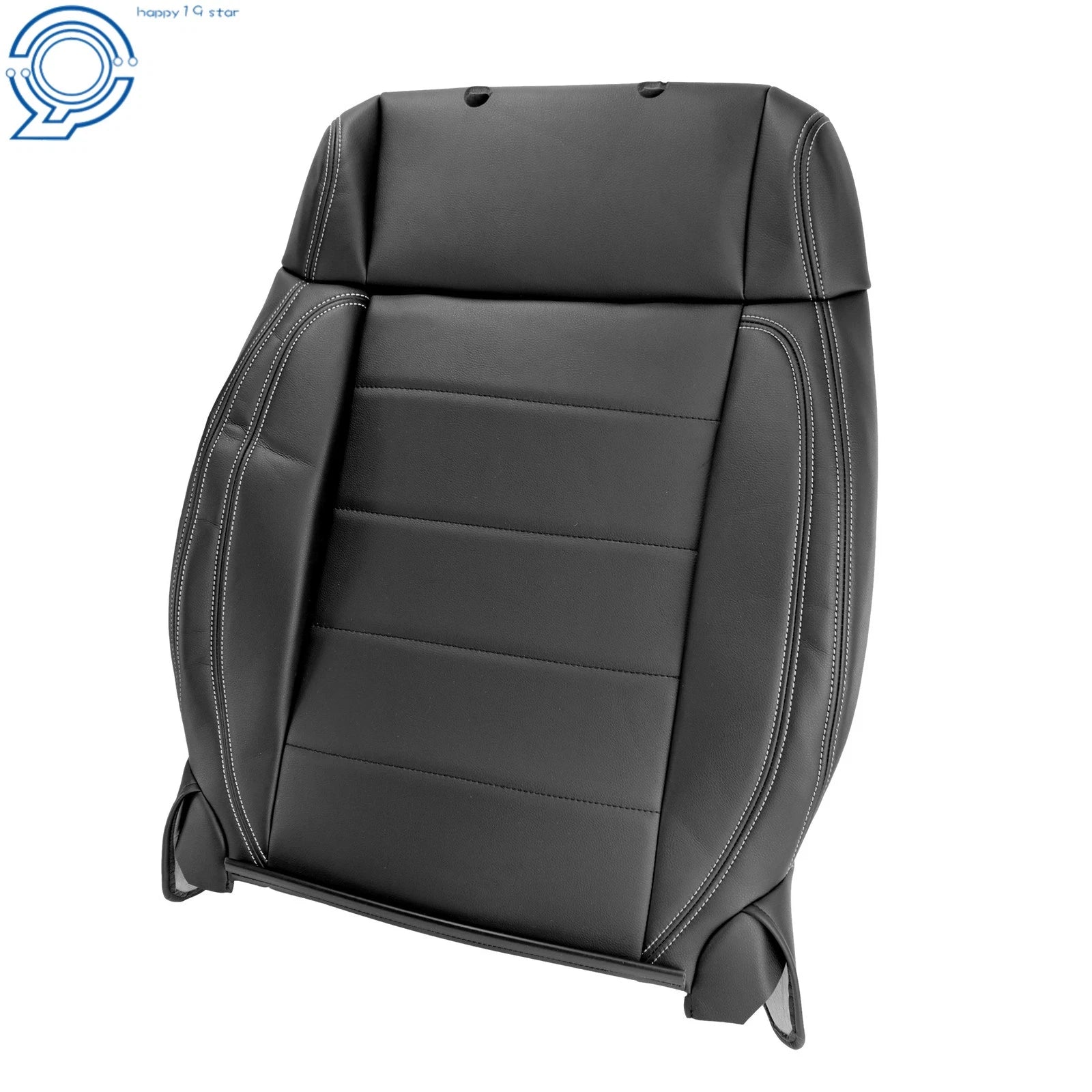 Left Front Seat Back Cover for Jeep Wrangler (2007-2012) Synthetic Leather