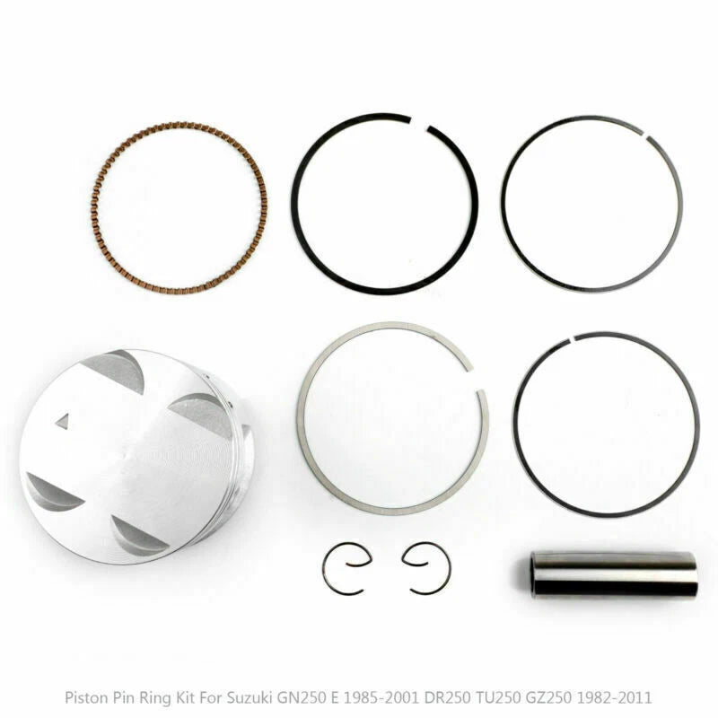 Piston Ring Kit for Suzuki DR250 GN250 (1982–2001) STD Bore 72.00mm T9