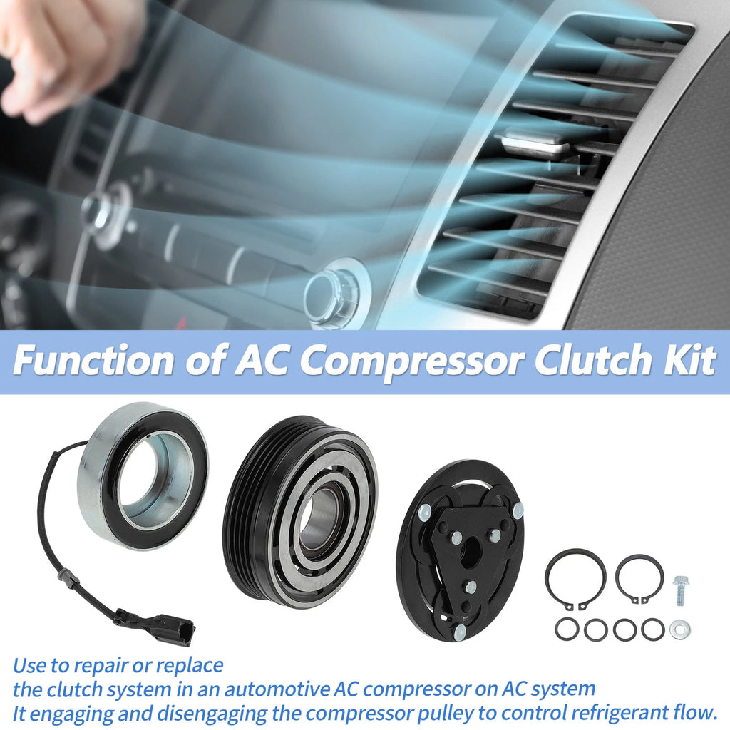 AC Compressor Clutch Kit for Subaru Forester Impreza WRX STI (2003–2019)