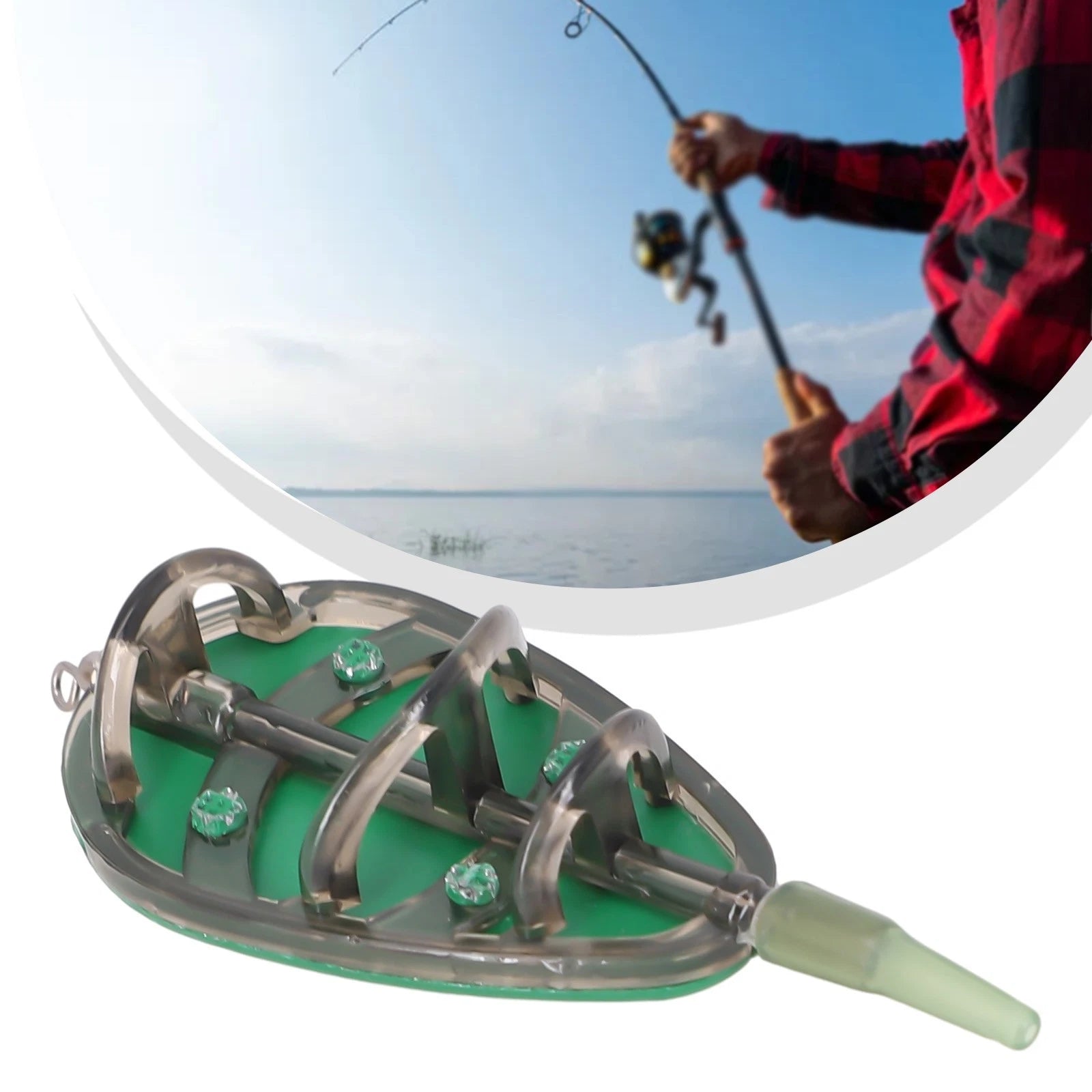 Groundbait Moulding Tool for Carp Fishing Feeder
