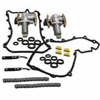 Timing Chain Tensioner Camshaft Adjuster Kit for Audi VW V8 (Fit 2000–2009)
