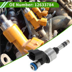 Fuel Injector No. 12633784 for Chevrolet Malibu 2.4L (2013–2014) 1 Pc Black