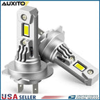 H7 LED Headlight Bulb for AUXITO (2023) - 90W 20000lm 600% Brighter