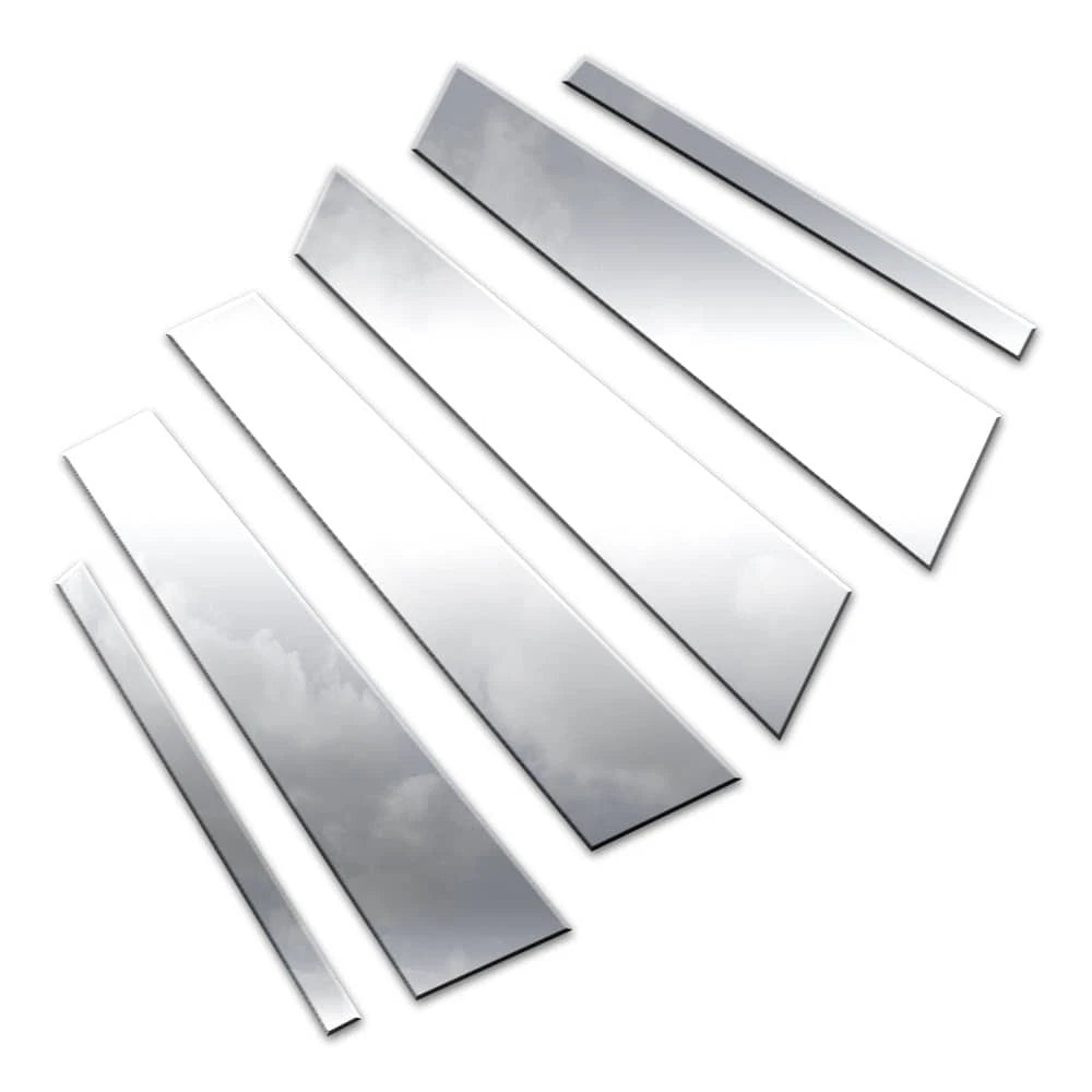 Diamond Grade 6pc Stainless Steel Pillar Post Covers for 2019-2024 BMW 3