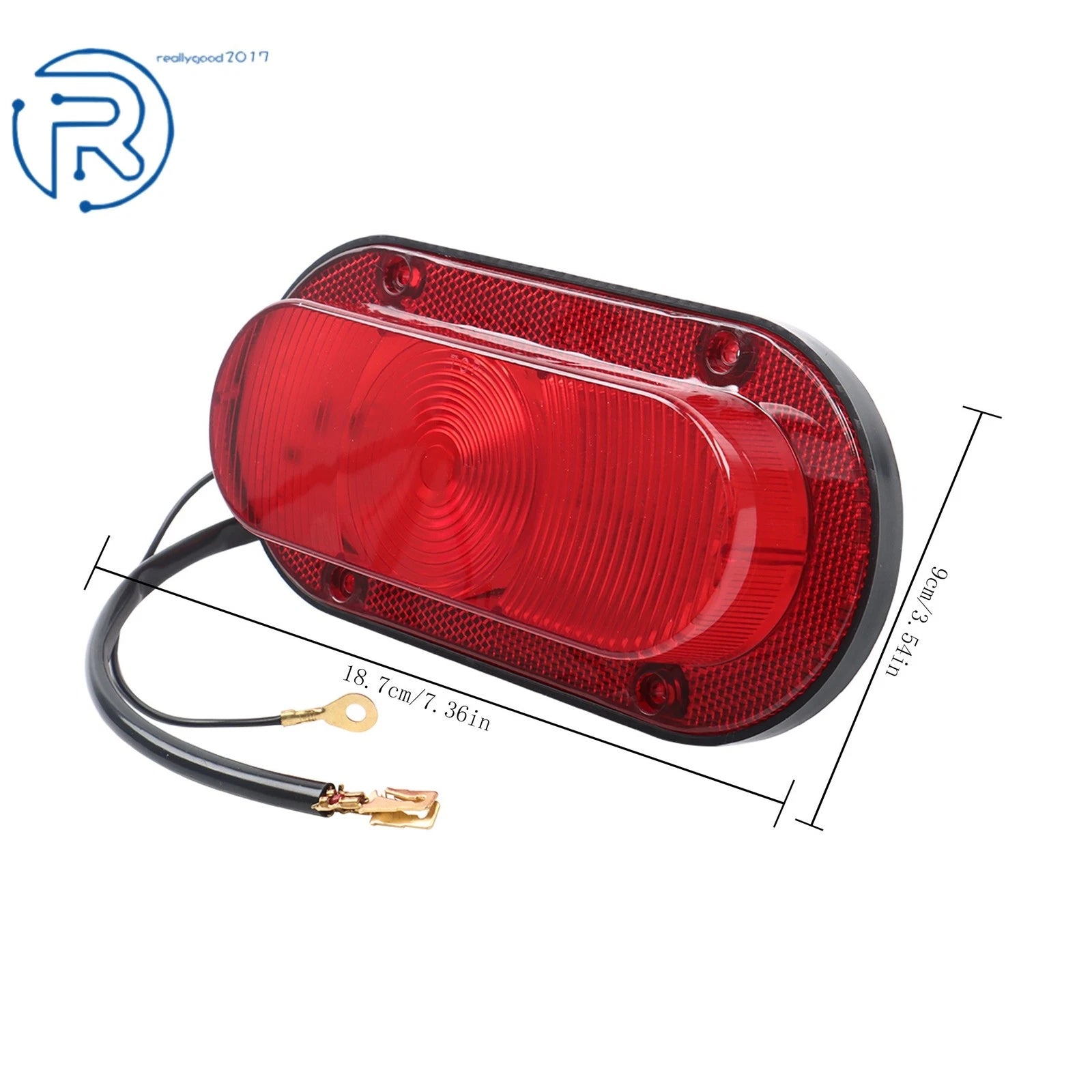 2Pcs Red LED Taillight for John Deere 9960 9965 9970