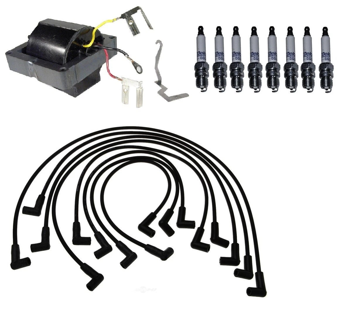 Ignition Wires & Spark Plugs Kit for GMC Jimmy, Chevy C10 V8 (1990–2002)