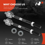 2X Front Inner Tie Rod Ends for Kia Sportage (2017–2022) Hyundai Tucson