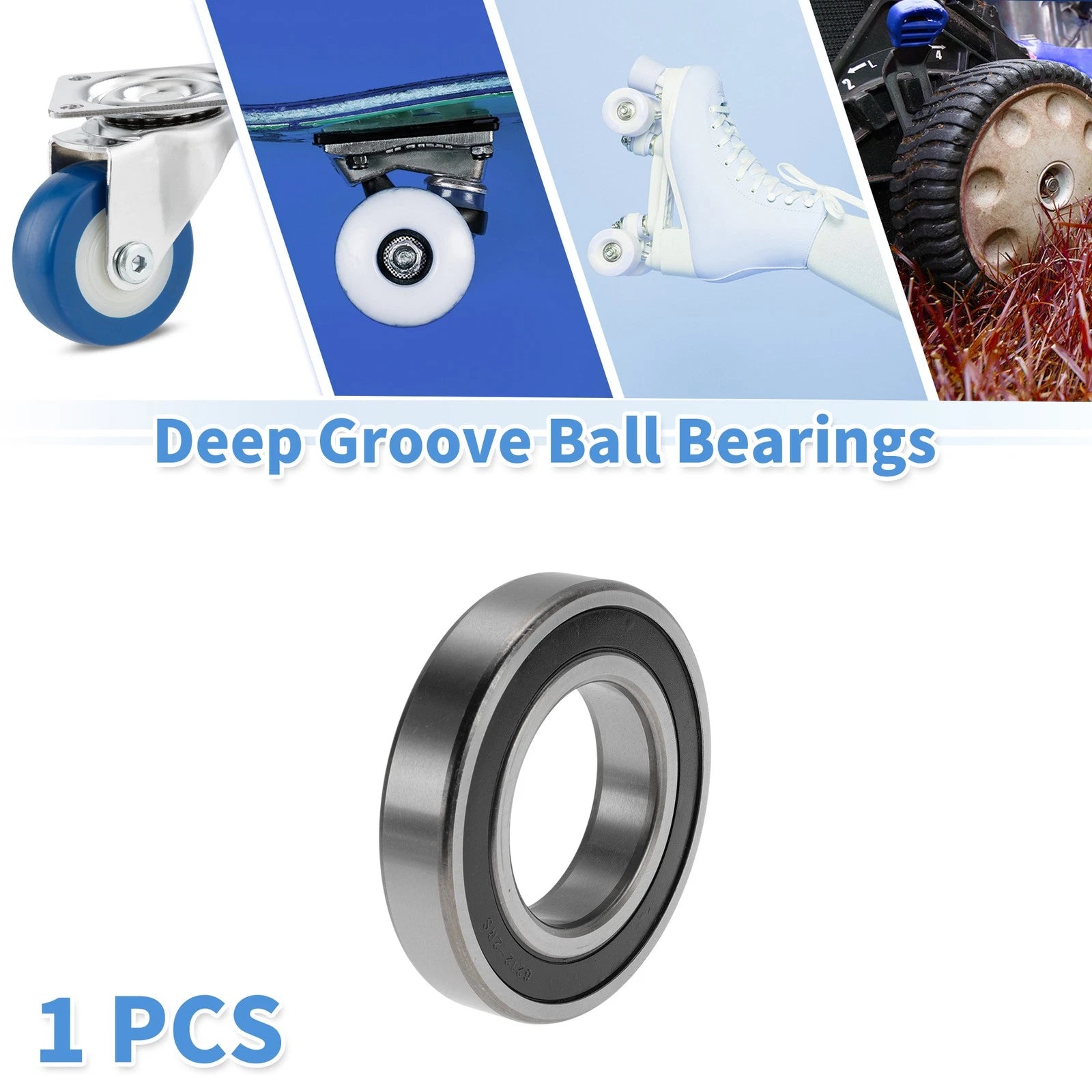 Deep Groove Ball Bearing 6212DDU for Various Models (60x110x22mm)