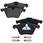 Set of 4 Brake Pads for Volvo S60 V60 S80 XC70 V70 (2008–2010)