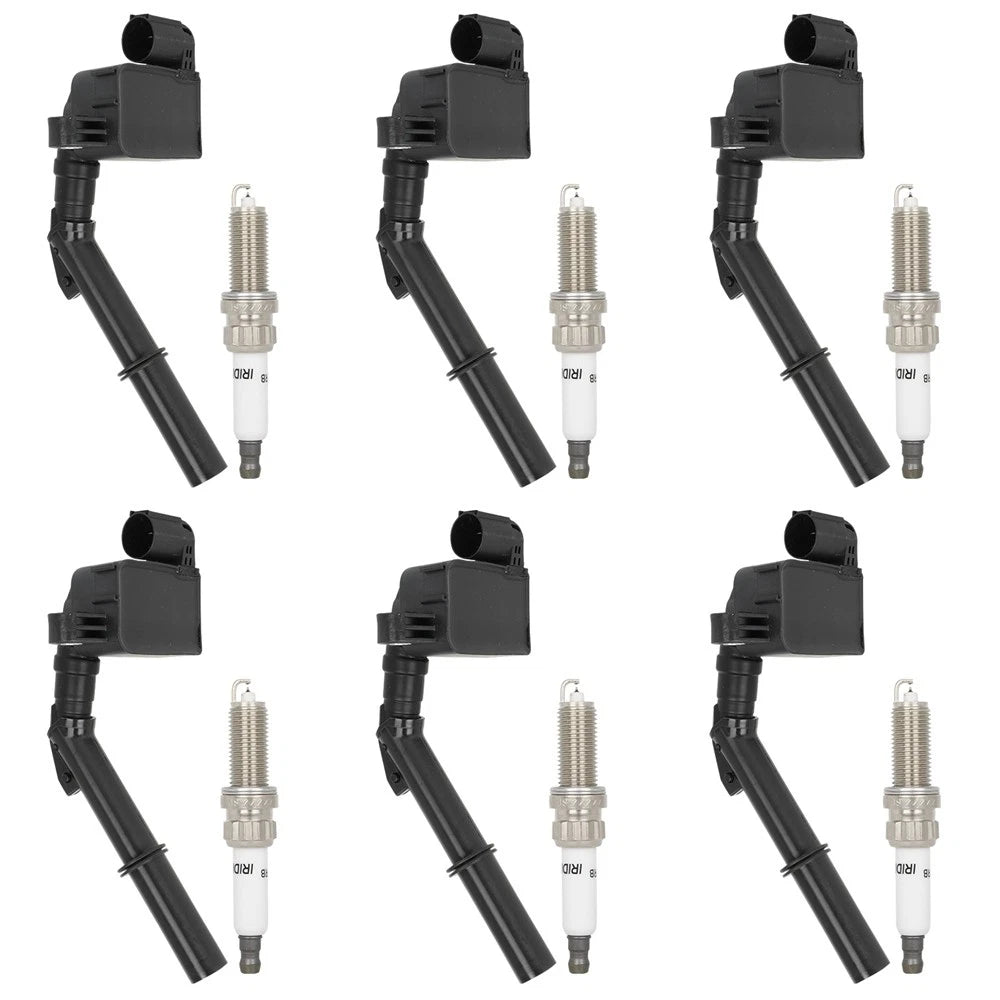 Set of 6 Ignition Coils for Mercedes-Benz GLK350 ML350 SLK350 (2008–2015)