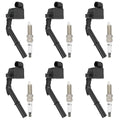 Set of 6 Ignition Coils for Mercedes-Benz GLK350 ML350 SLK350 (2008–2015)