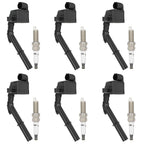 Set of 6 Ignition Coils for Mercedes-Benz GLK350 ML350 SLK350 (2008–2015)