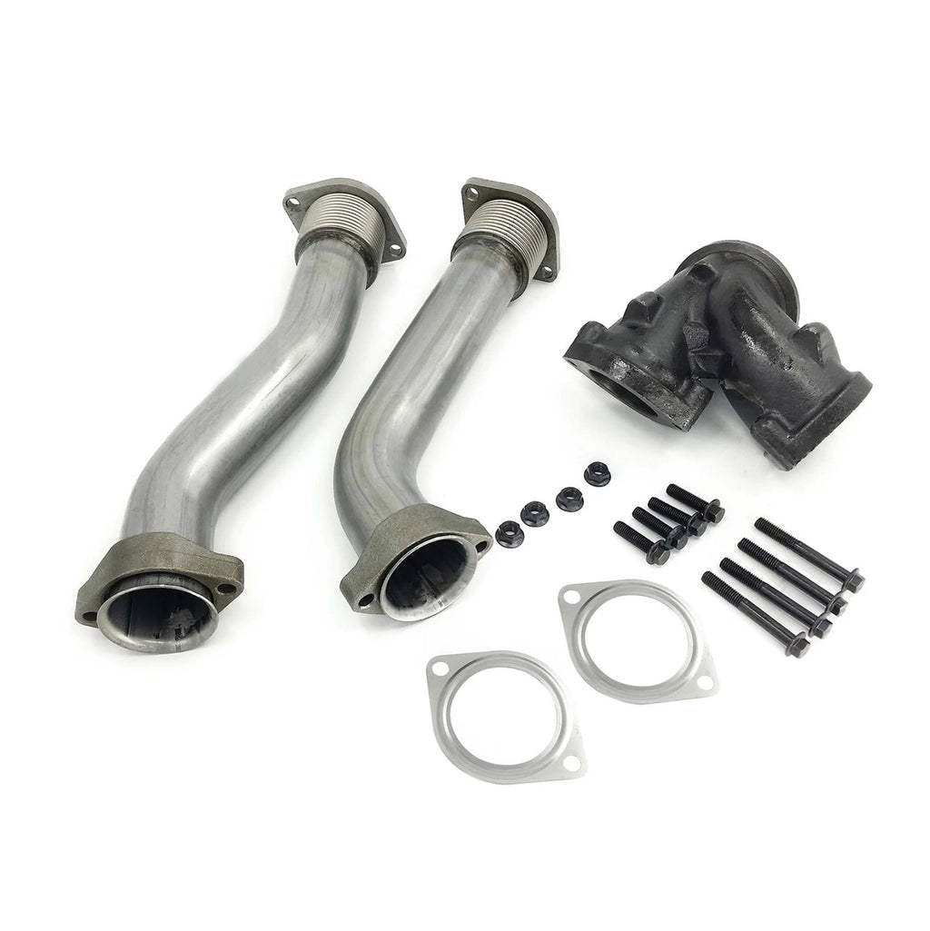 Bellowed Up Pipe Upgrade for Ford F250 F350 F450 F550 Super Duty (1999–2003)