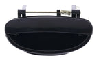 Rear Left Textured Black Outer Door Handle for Daewoo Nubira (1997–2006)