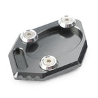 Kickstand Side Stand Enlarger Pad for Ninja 250 300R Z250 ZX250 EX300 (2013-2018)