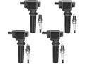Ignition Coil Set with Spark Plugs for Jaguar XE (2017) PV364TW