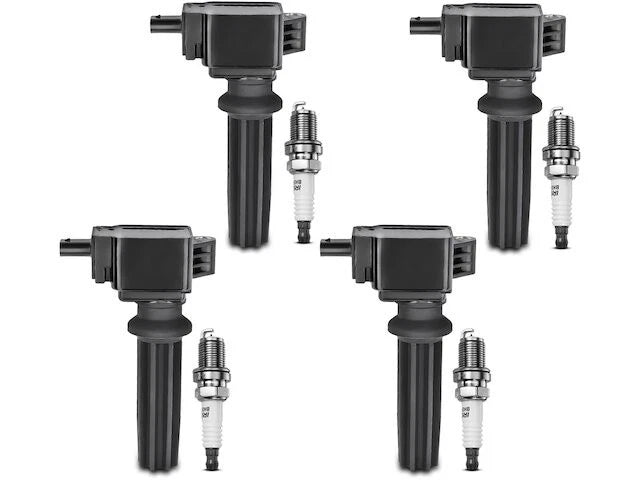Ignition Coil Set with Spark Plugs for Jaguar XE (2017) PV364TW