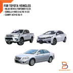 Washer Jet Spray Nozzle for Toyota Hilux Fortuner Corolla Camry (14-23)