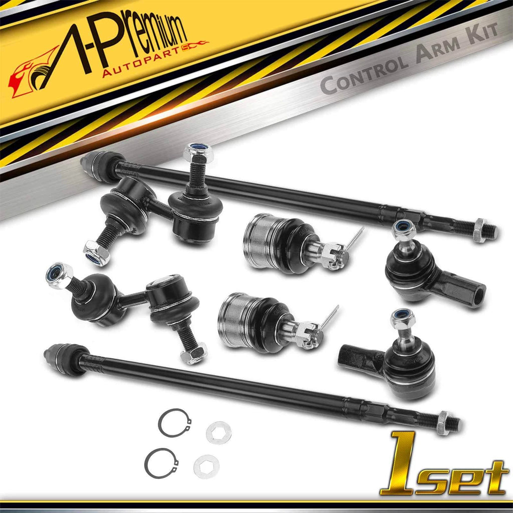 Set of 8 Front Sway Bar Link Tie Rod Ball Joints for Honda CR-V (2002–2006)