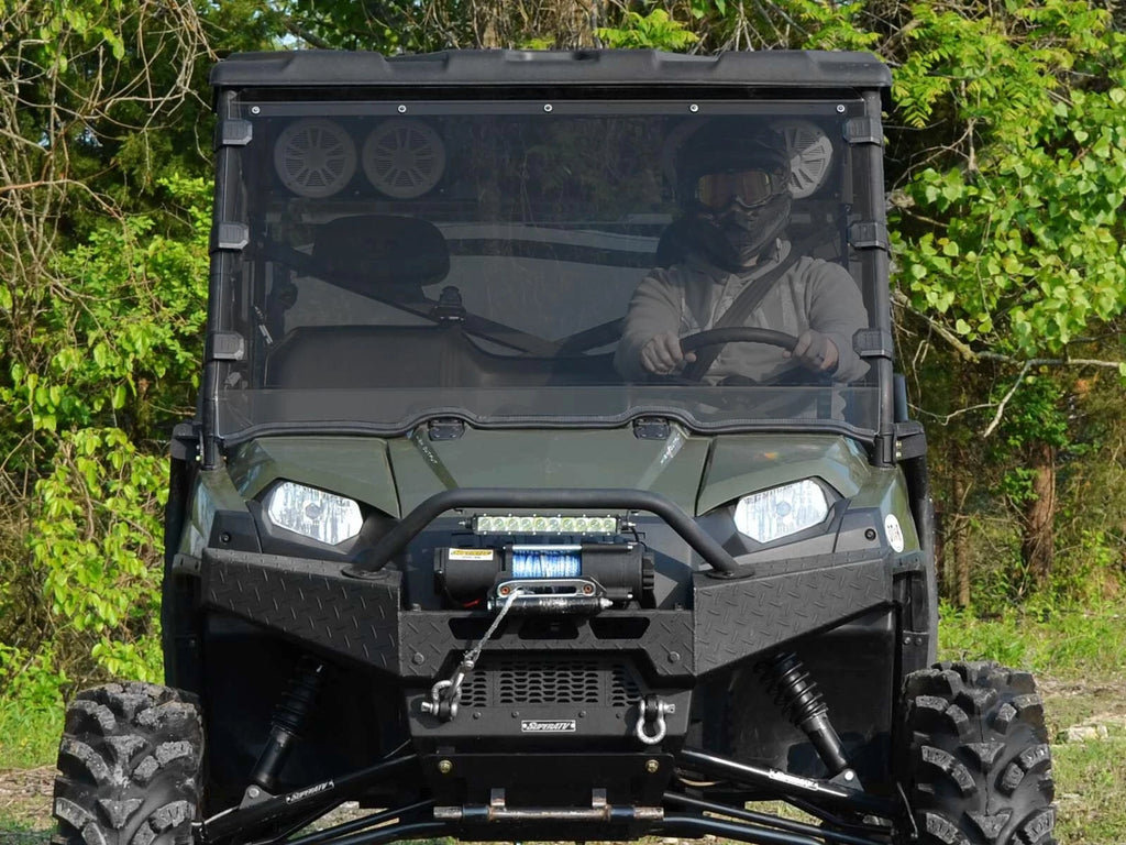 Scratch Resistant Full Windshield for Polaris Ranger 900 Diesel (2015–2021)